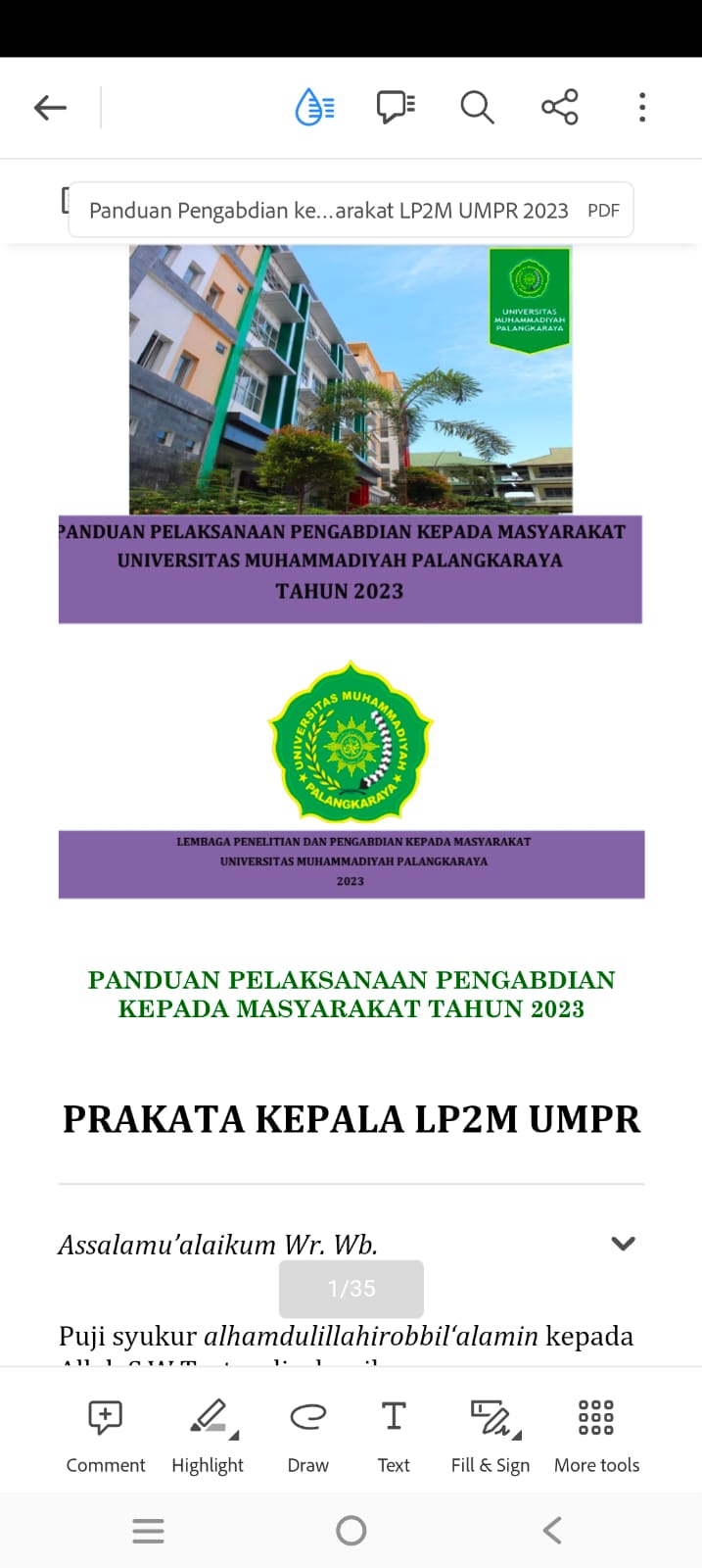 Panduan Pengabdian kepada Masyarakat Tahun 2023